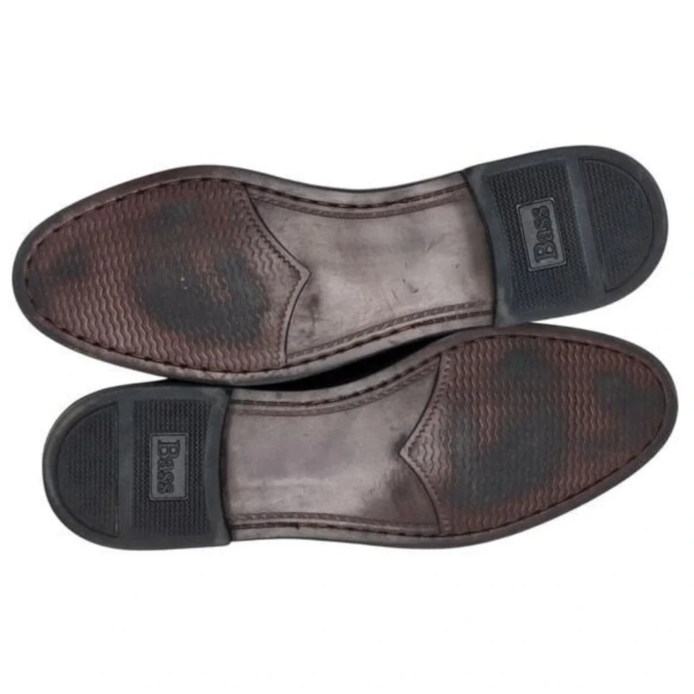 Bass Weejuns Kiltie Tassel‎ Loafers Men 10.5B Burgundy Preppy Old Money Academia